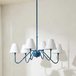 The Blue Chandelier Light Redefines Sophistication With Bold Contemporary Charm - thumbnail 2