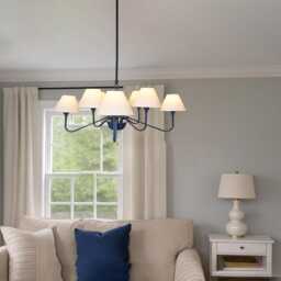 The Blue Chandelier Light Redefines Sophistication With Bold Contemporary Charm - thumbnail 3