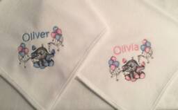 Personalised Baby Blanket, Shawl, Custom - thumbnail 1