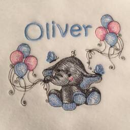 Personalised Baby Blanket, Shawl, Custom - thumbnail 4