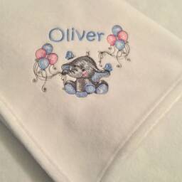 Personalised Baby Blanket, Shawl, Custom - thumbnail 3