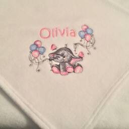 Personalised Baby Blanket, Shawl, Custom - thumbnail 2