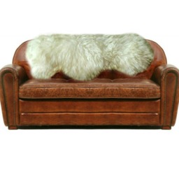 Faux Fur Sheepskin Rug - Shaggy Throw Rug, Quatro Design - thumbnail 3