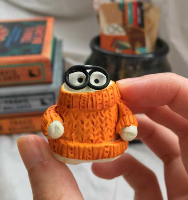 Lulu Book Loving Ghost Companion - image 1
