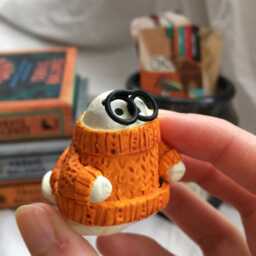 Lulu Book Loving Ghost Companion - thumbnail 4