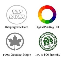 Canada Flag Wall Art Skateboard Decoration & Furniture - thumbnail 4