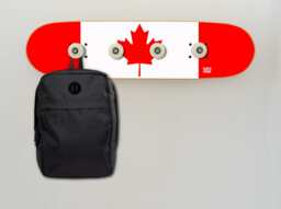 Canada Flag Wall Art Skateboard Decoration & Furniture