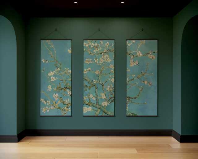 Van Gogh Almond Blossom Tapestry - Wall Hanging Unique Art - image 1
