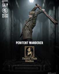 Penitent Wanderer - Psychological Horror Silent City James Sunderland Resin Figure 16K - thumbnail 1