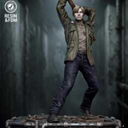 Penitent Wanderer - Psychological Horror Silent City James Sunderland Resin Figure 16K - thumbnail 2