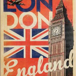 Reprint Of A Vintage Travel Poster To London England - thumbnail 3
