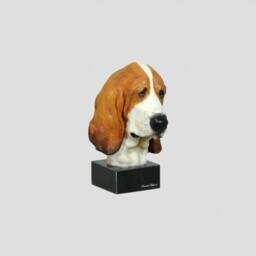 Basset Hound, Dog Marble Statue, Painted, Limited Edition, Make Your Own Artdog - thumbnail 4