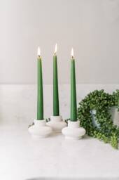 Lantern Modern Concrete Taper Candle Holder