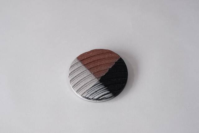 Brutalist Simple Soap Dish - Handmade, Stoneware - image 1