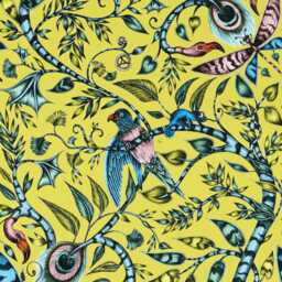 Clarke & Cotton Satin Cushion Cover Lime, Blue, Pink - 16x16 - thumbnail 2