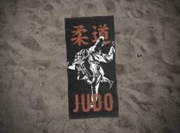 Judo Beach Towel Soft Cotton-Blend, Dojo Or