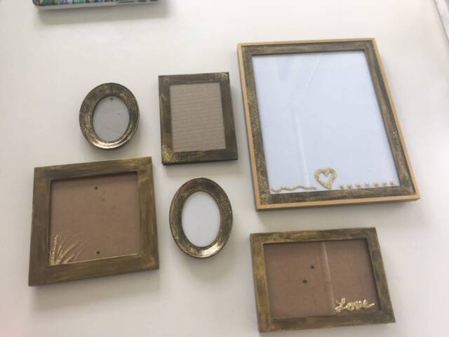 Upcycled Picture Frame Lot - image 1