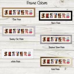 Sisters Photo Frame Word Name Special Gift - 1275 By Photos in A Word - thumbnail 3