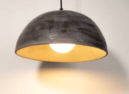 Handmade Wabi Sabi Ceramic Pendant Light Natural Textured Chandelier - 19 Inch