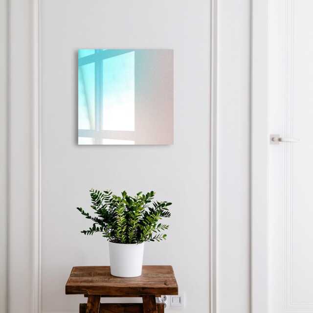 Pastel Gradient Wall Mounted Key Cabinet, Blue Industrial Box, Abstract Backgrounds & Patterns - image 1