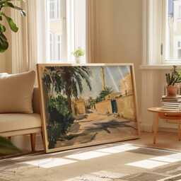 Baghdad Travel Poster Iraqi Wall Art, Middle East Decor - thumbnail 2