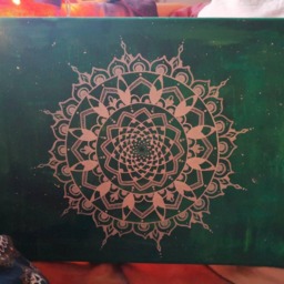 Mandala Art, Mandala, Spiritual Home Decor, Zen, Meditation Room - thumbnail 2
