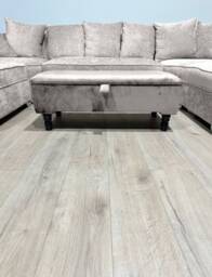 Cream Velvet Ottoman Storage Bench - Handmade Chesterfield Design - thumbnail 4
