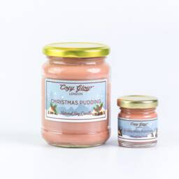 Cozy Glow Christmas Pudding Soy Candle - thumbnail 3