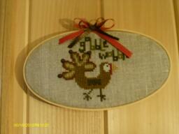 The Happy Gobbler Wobbler Wall Hanging - thumbnail 1