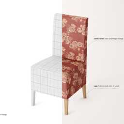 Ikea Henriksdal Chairs & Bar Stools Mockup Set - thumbnail 3