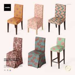 Ikea Henriksdal Chairs & Bar Stools Mockup Set - thumbnail 2