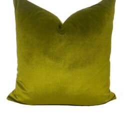 Mind The Gap Royal Garden Green Velvet Cushion Cover Pillow - thumbnail 2