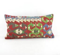 Kilim Pillow 24x12 Inc, Kilim Cover, Home Decor, Decorative Throw - thumbnail 1