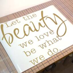 Beauty Wall Sticker, Salon Decal, Decor, Bedroom Stickers, Bathroom Art - thumbnail 3
