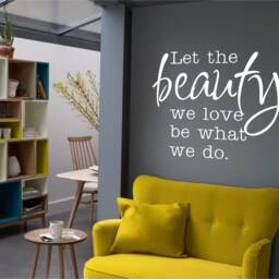 Beauty Wall Sticker, Salon Decal, Decor, Bedroom Stickers, Bathroom Art - thumbnail 2