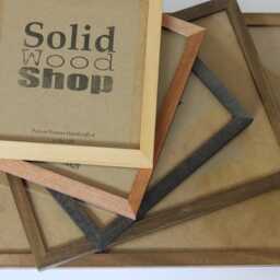 Natural Wood Picture Frame Elegant Sophisticated Wooden Photo Wedding Gift Home Decor A5 A4 A3 A2 11x14 12x16 8x10 Various Sizes - thumbnail 4