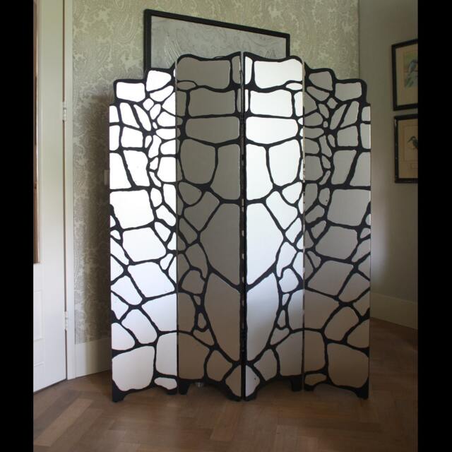 Room Divider, Wooden Roomdivide, Paravent, Separator, Folding Screen, Privacy Partition, Screen, Exclusive Interior Partition - image 1
