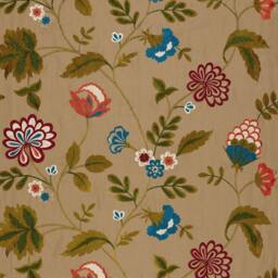 Palampore Embroidery Intobacco - Pillow Cover - thumbnail 2