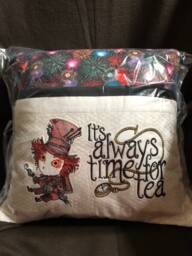 Custom Decorative Alice in Wonderland Pillow With Cover - Choose Your Favorite Character & Add A Name - thumbnail 1