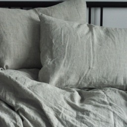 Natural Linen Pillow Covers Home Decor, Bedroom Body Cover, Farmhouse Pillow, Throw Pillows, Floor Denim Bedding - thumbnail 2