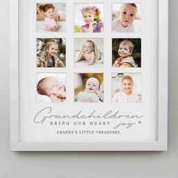 Personalised Grandchildren White Multi Photo Frame - Gift For Grandparents - thumbnail 2