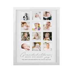 Personalised Grandchildren White Multi Photo Frame - Gift For Grandparents - thumbnail 3