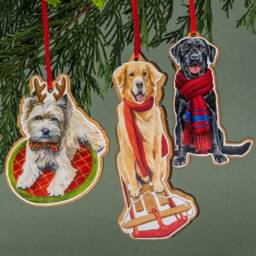 Dachshund Ornament, Christmas Ornament, Dog Gift, Pet Lover Decor - thumbnail 3