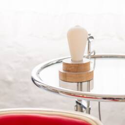 Oak Table Lamp - Perfect For Sideboards & Bedside Tables - thumbnail 3