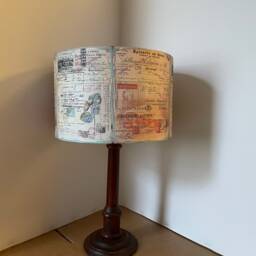 Vintage Bills Lampshade French Shabby Chic , Fatta Da Mamma - thumbnail 2