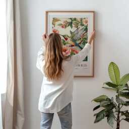 William Morris Print, Art, Exhibition Poster, Birds Morris, Green, Hummingbird Wall Art - thumbnail 3