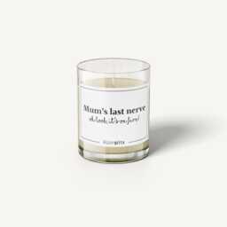 Mum's Last Nerve, Oh Look, It's On Fire Candle - Funny Mother's Day Gift Birthday For Mum Novelty - thumbnail 2