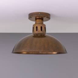 Paris Industrial Vintage Flush Ceiling Light 11.75 Ip20