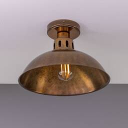 Paris Industrial Vintage Flush Ceiling Light 11.75 Ip20 - thumbnail 3