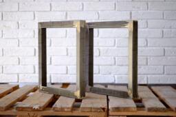 Furniture Legs For Coffee Table, Desk, Bench, Set Of 2 Metal